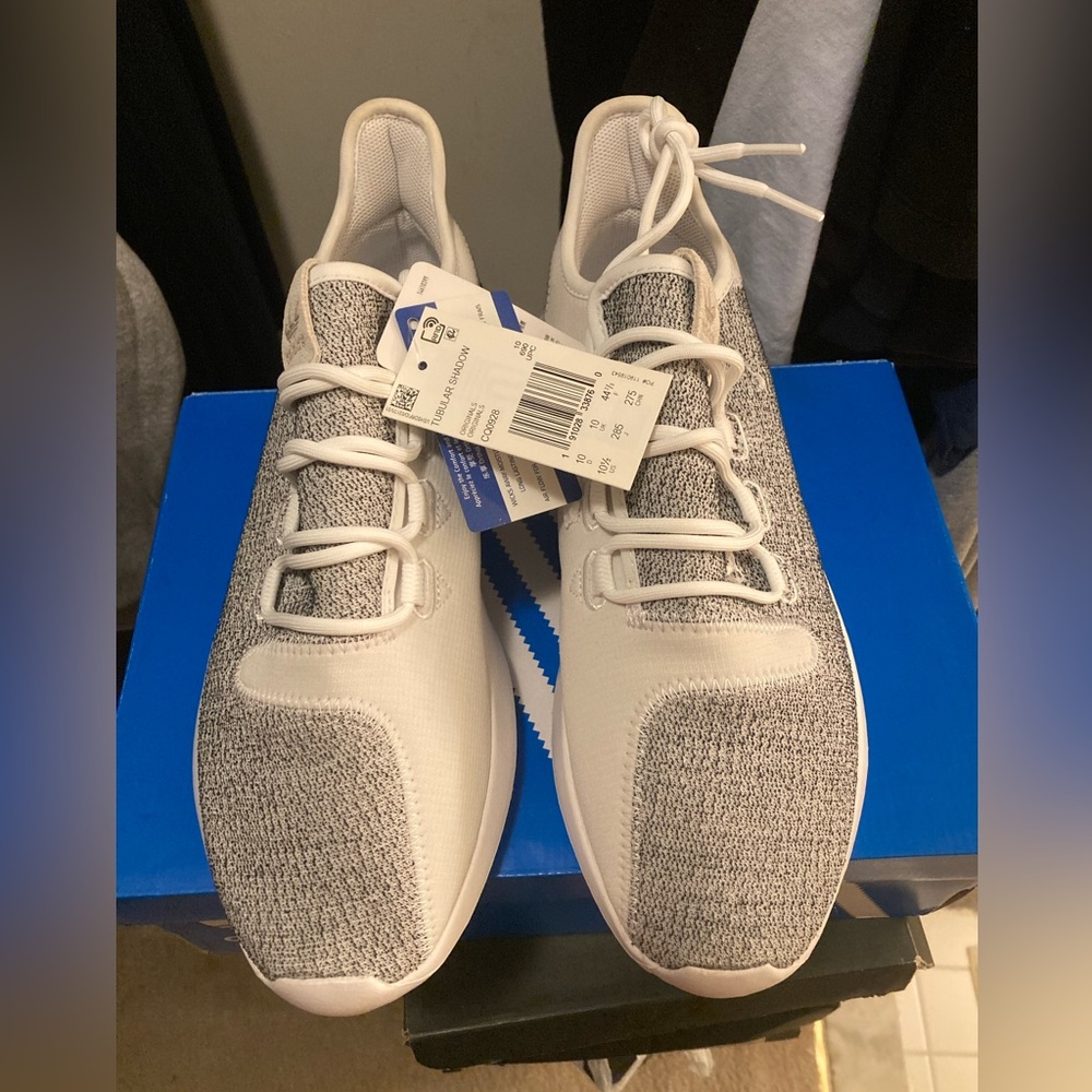 Adidas Tubular shadow knit Grey/white